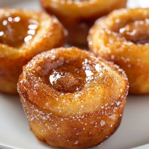 Cinnamon Sugar French Toast Muffins