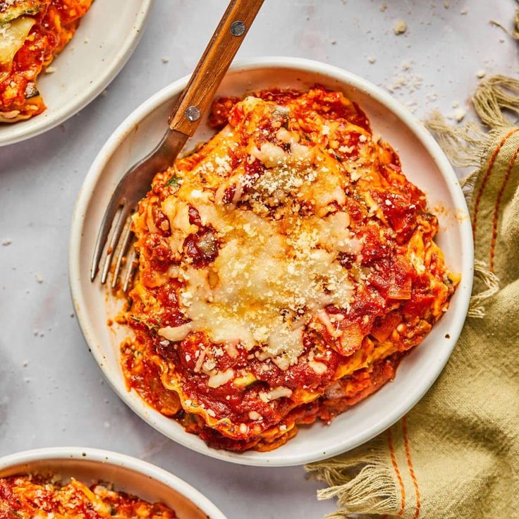 High Protein Veggie Lasagna