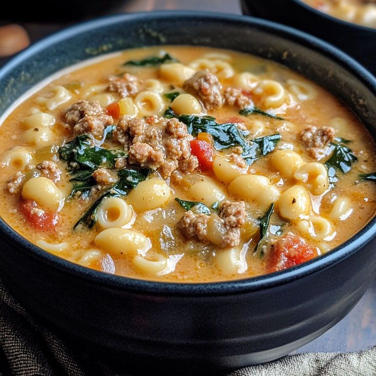 Italian Sausage Ditalini Soup