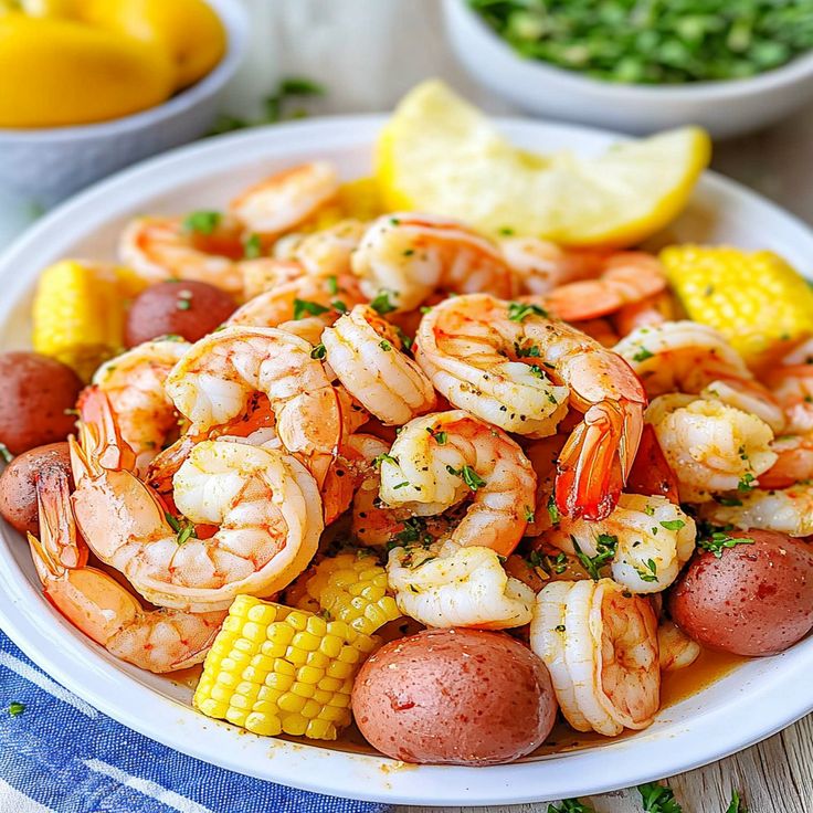 One-Pot Shrimp Boil in the Crockpot