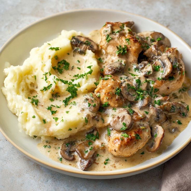 Chicken Stroganoff