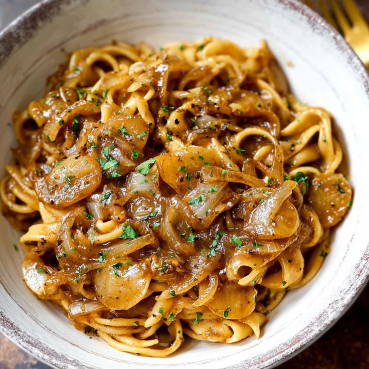 Creamy French Onion Pasta