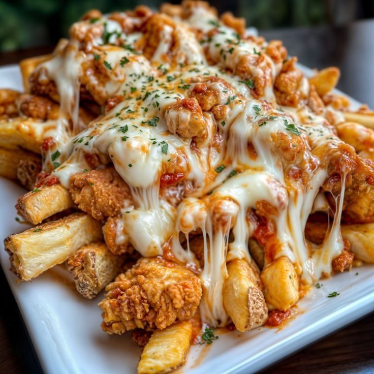 Loaded Cheese Fries with Beef