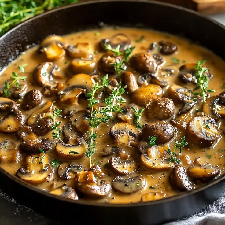 Mushroom Stroganoff