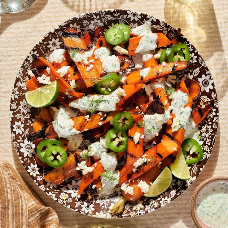 Grilled Carrots with Honey Brown Sugar