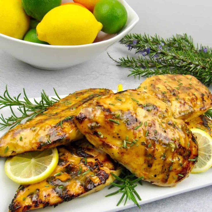 Grilled Citrus Chicken with Glaze