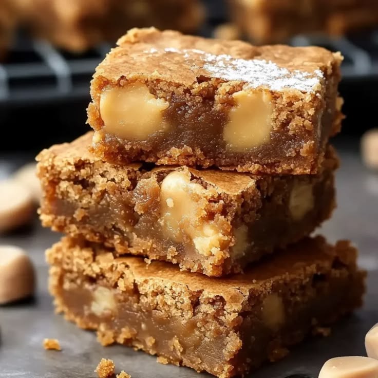 Butterscotch Blondie Brownies