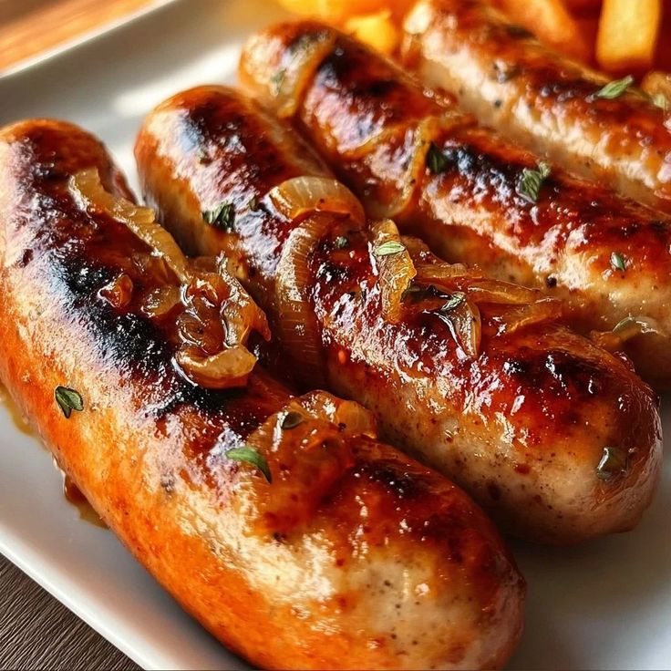 Juicy Brats in the Air Fryer