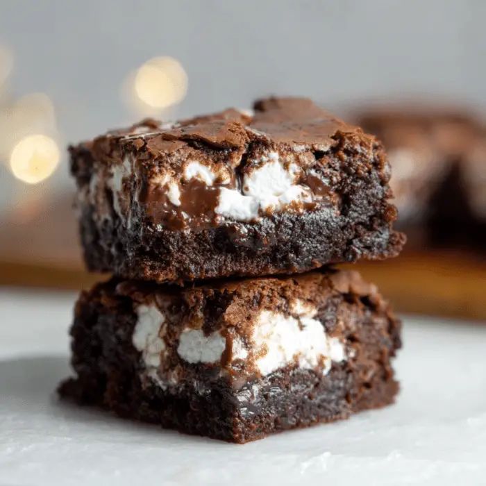 Fudgy Marshmallow Brownies