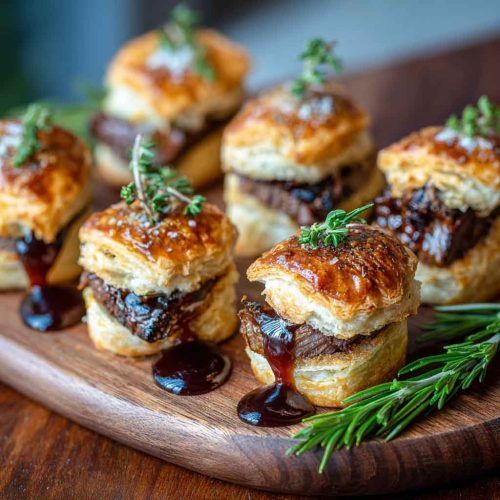 Mini Beef Wellington Bites