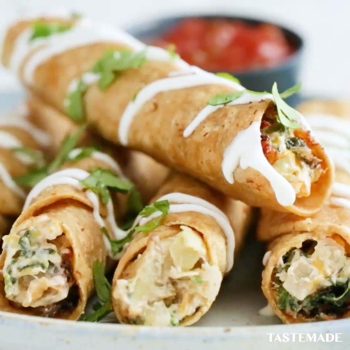 Spinach Taquitos