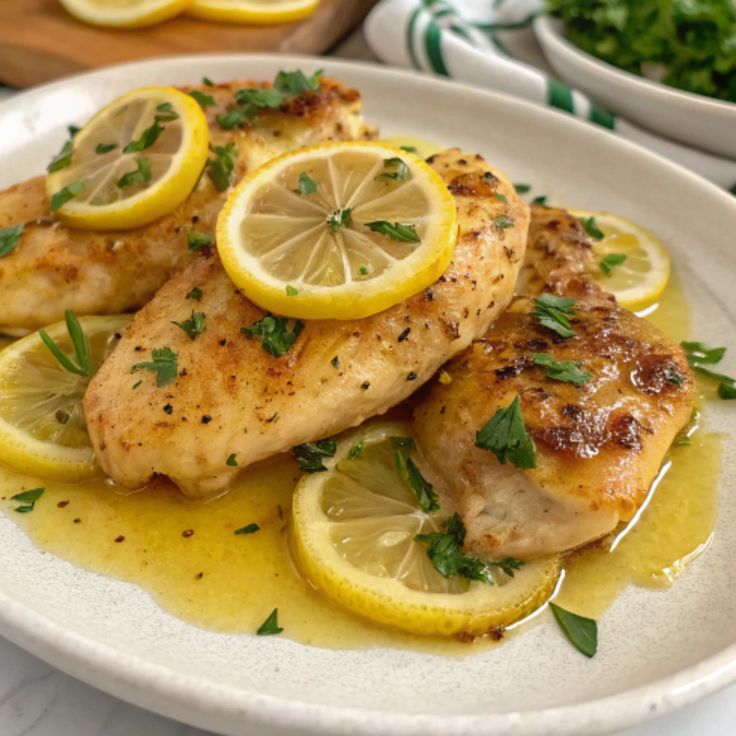 Tuscan Lemon Chicken Recipe