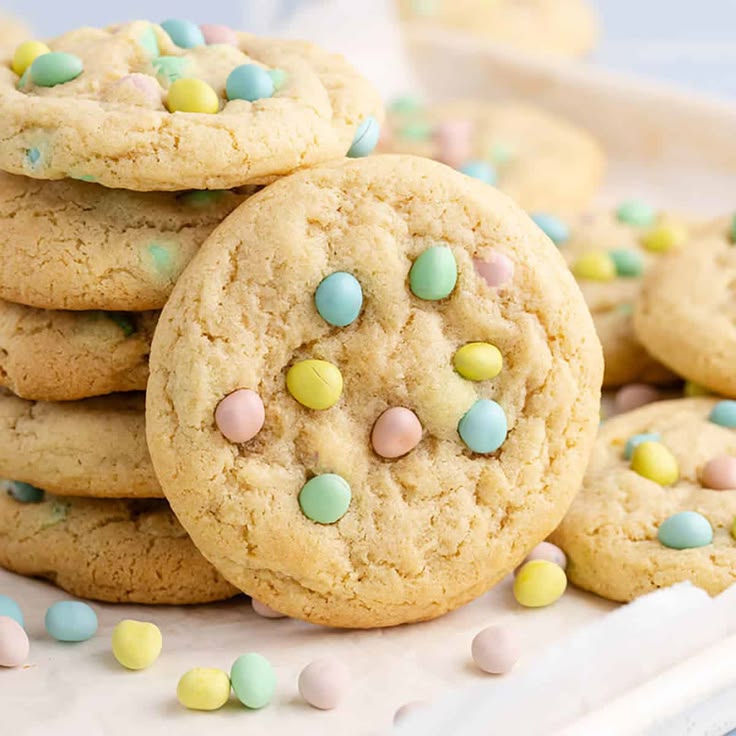 Soft and Chewy Easter Cookies