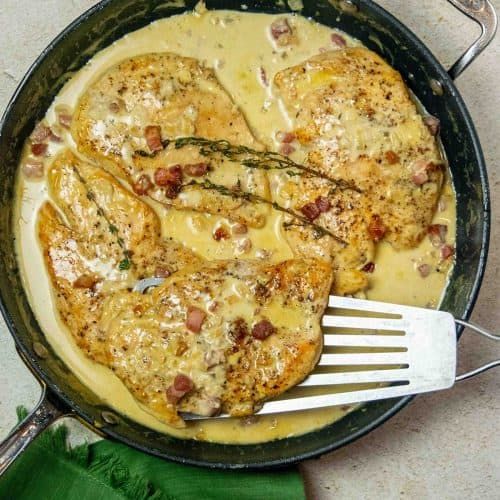 Tuscan Chicken Breast with Pancetta