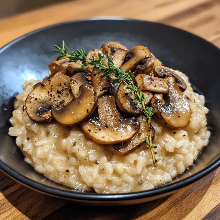 Mushroom Risotto