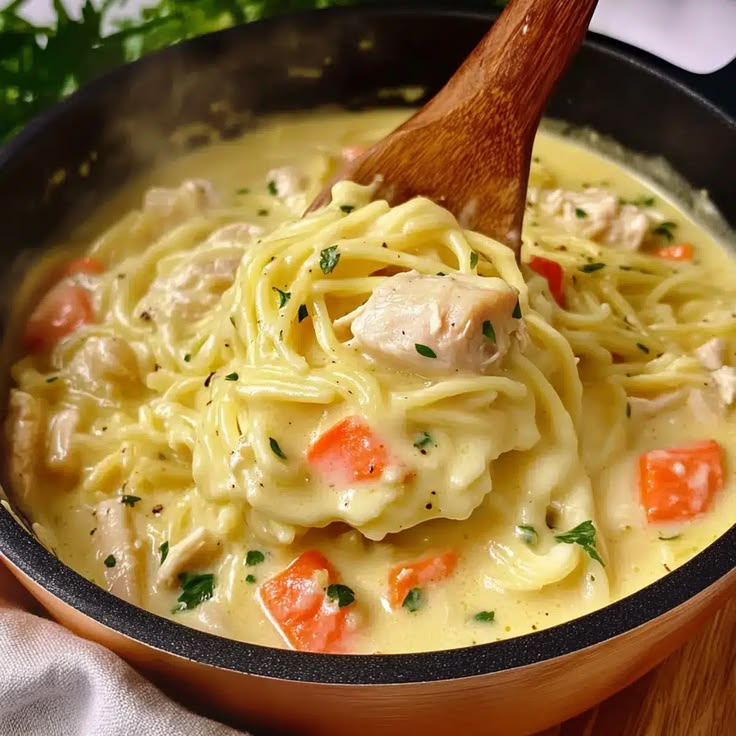 Creamy Crack Chicken Soup