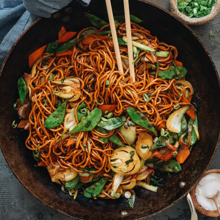 Healthy Vegetable Lo Mein