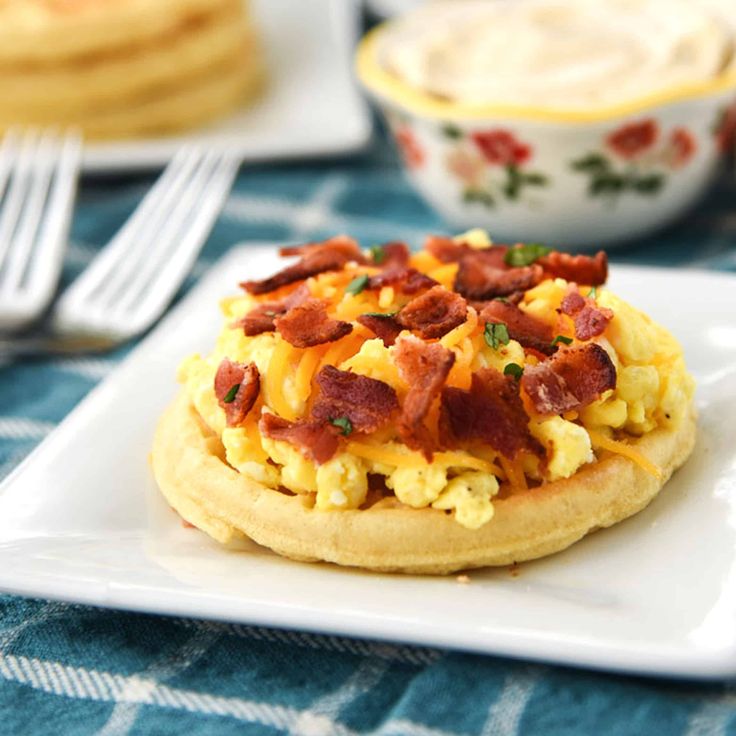 Fruity Breakfast Waffle Nachos