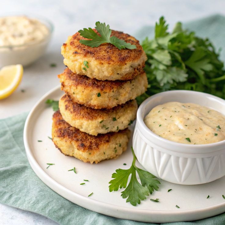 Crab Cakes with Zesty Sauce