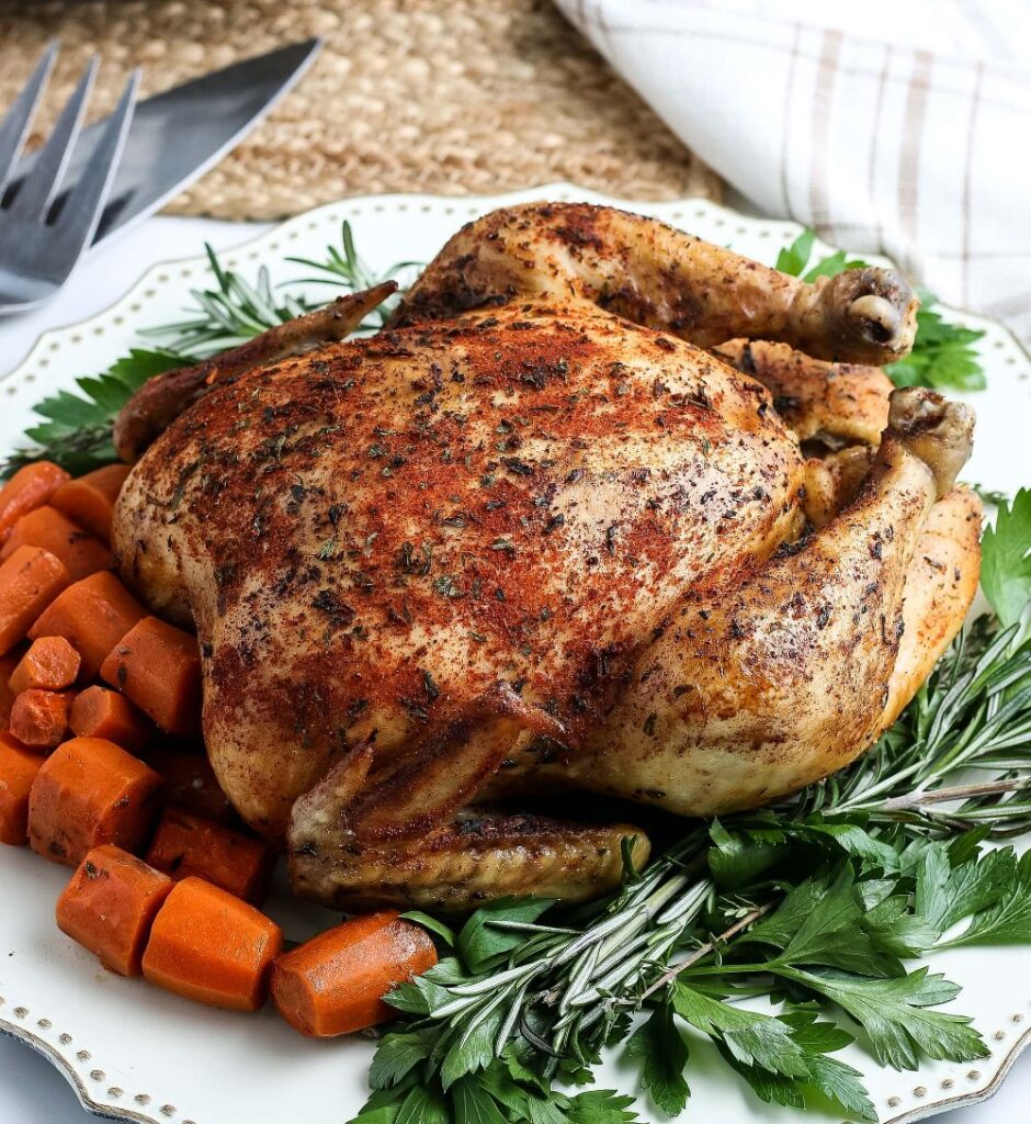 Crockpot Herb Chicken and Veggies
