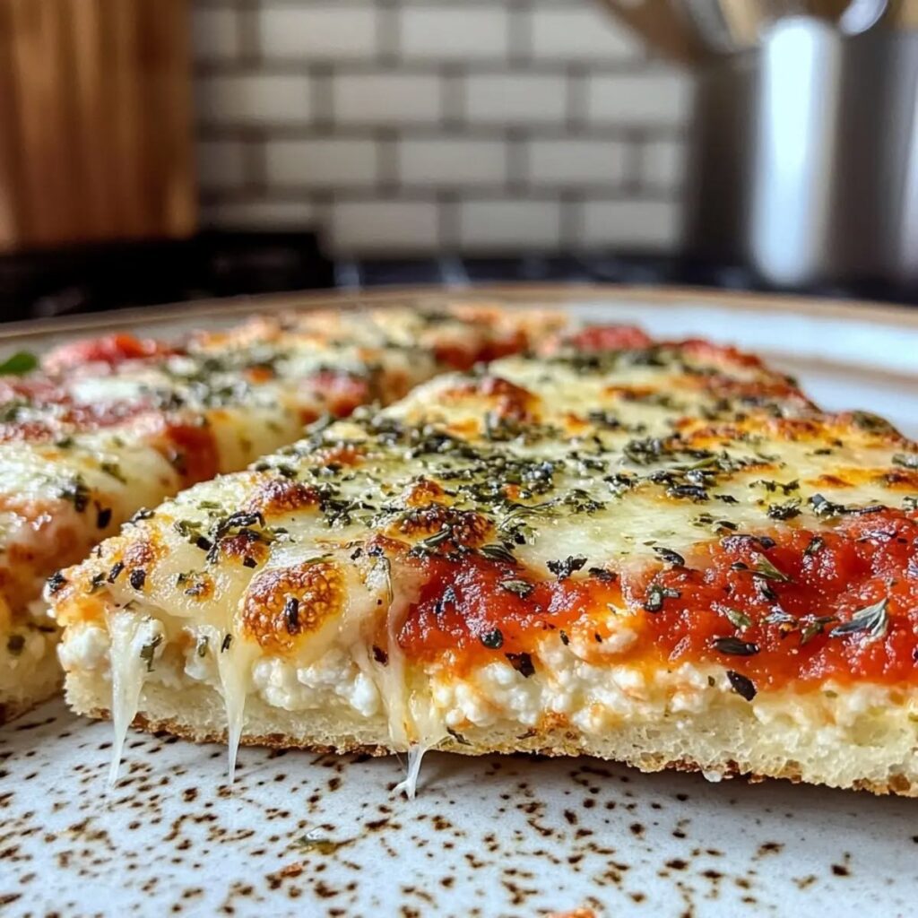 Cottage Cheese Pizza Crust