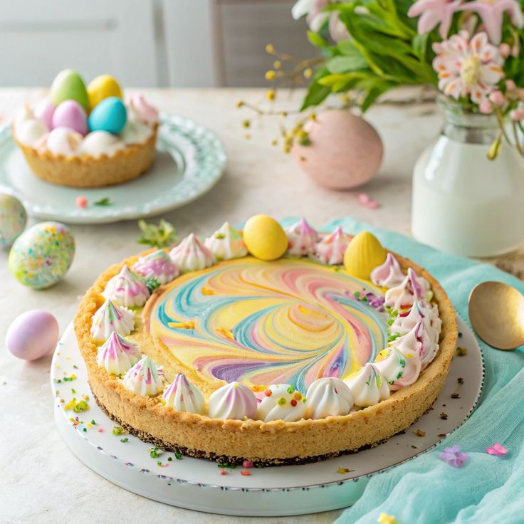 Easter Swirl Pie
