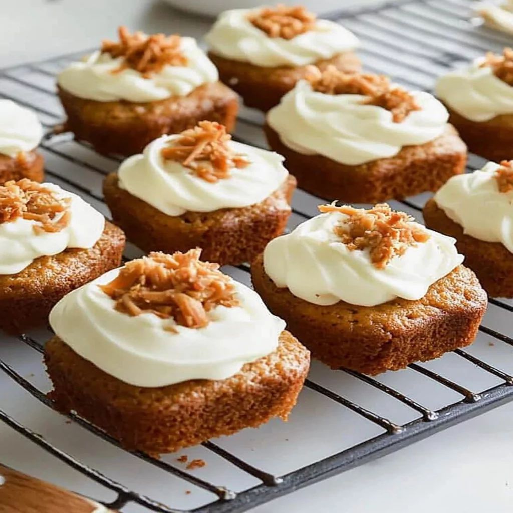 Mini Carrot Cakes