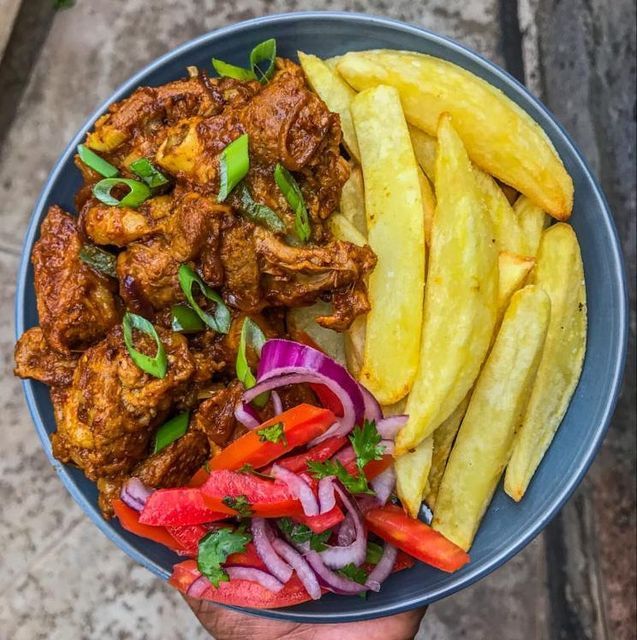 Peppered Goat Meat