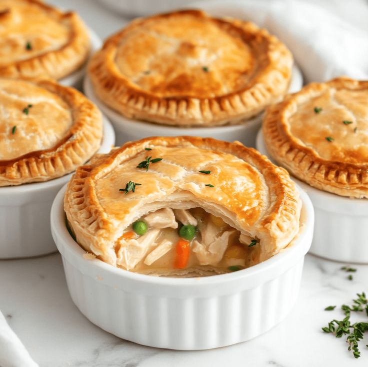 Mini Chicken Pot Pies